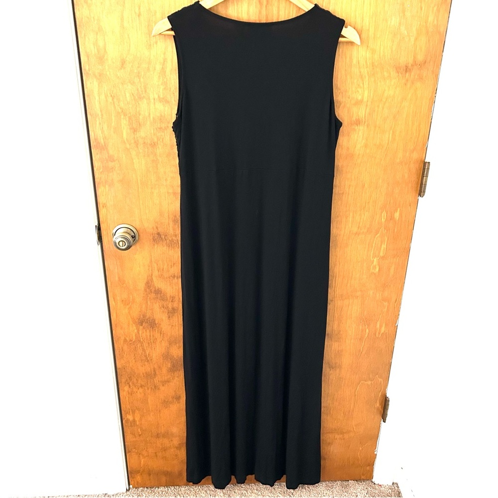 Chico’s Crochet Bodice Midi Maxi Dress. Size Large/Chico’s 2/US12. - Picture 5 of 9